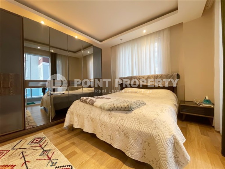 Очаровательная квартира с двумя спальнями в жилом комплексе городского типа, Тосмур, Аланья-id-3133-фото-12