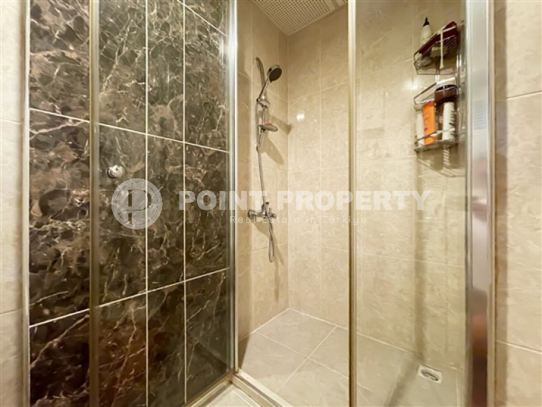 Очаровательная квартира с двумя спальнями в жилом комплексе городского типа, Тосмур, Аланья-id-3133-фото-14