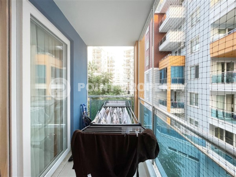 Очаровательная квартира с двумя спальнями в жилом комплексе городского типа, Тосмур, Аланья-id-3133-фото-16