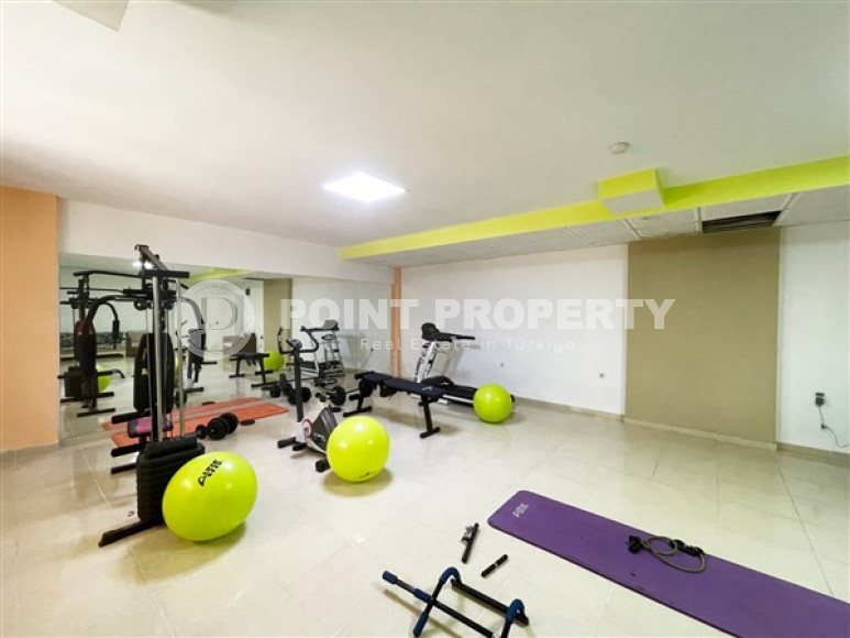 Очаровательная квартира с двумя спальнями в жилом комплексе городского типа, Тосмур, Аланья-id-3133-фото-18