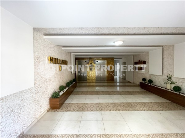 Очаровательная квартира с двумя спальнями в жилом комплексе городского типа, Тосмур, Аланья-id-3133-фото-19