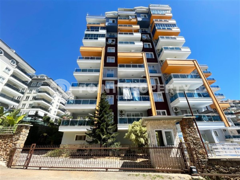 Очаровательная квартира с двумя спальнями в жилом комплексе городского типа, Тосмур, Аланья-id-3133-фото-22