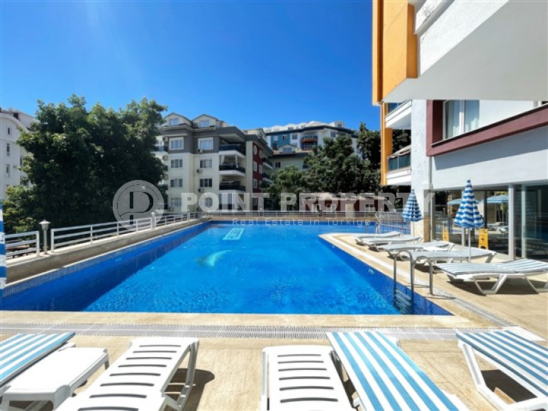 Очаровательная квартира с двумя спальнями в жилом комплексе городского типа, Тосмур, Аланья-id-3133-фото-23