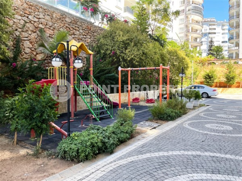 Очаровательная квартира с двумя спальнями в жилом комплексе городского типа, Тосмур, Аланья-id-3133-фото-30