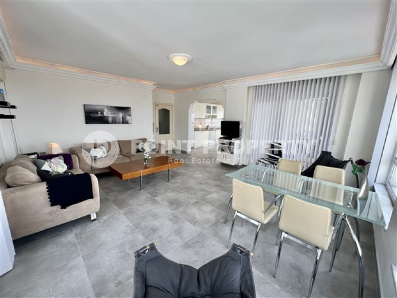 Апартаменты 2+1 с шикарным видом на море и крепость, Джикджилли, Аланья-id-3134-фото-4