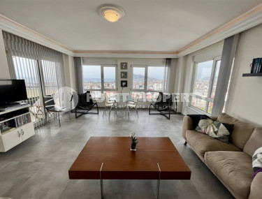 Апартаменты 2+1 с шикарным видом на море и крепость, Джикджилли, Аланья-id-3134-фото-5