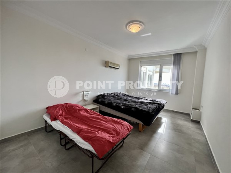 Апартаменты 2+1 с шикарным видом на море и крепость, Джикджилли, Аланья-id-3134-фото-13