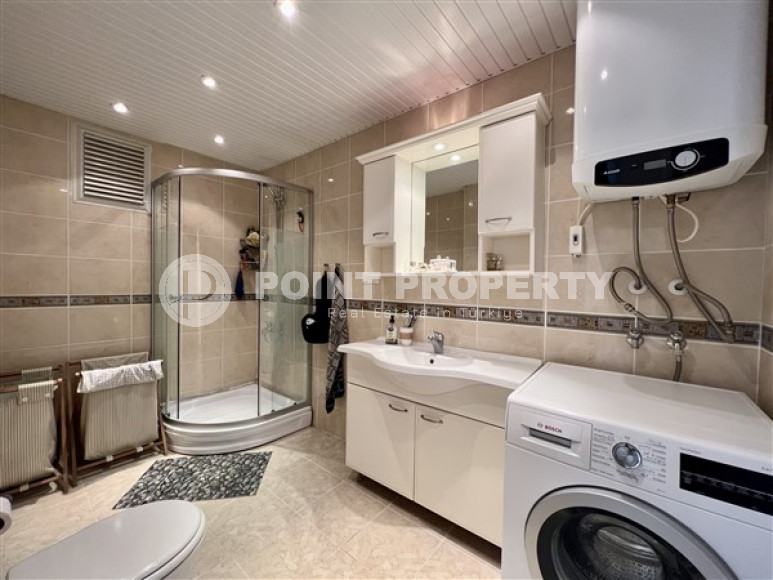 Апартаменты 2+1 с шикарным видом на море и крепость, Джикджилли, Аланья-id-3134-фото-19