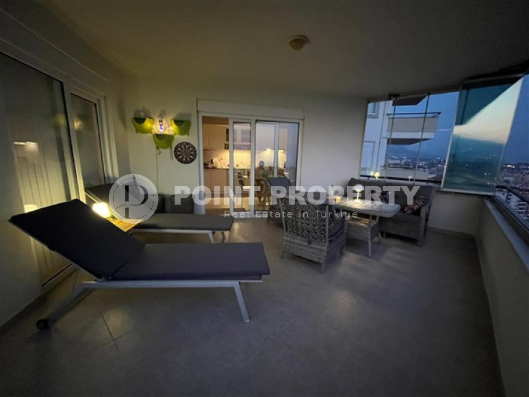 Апартаменты 2+1 с шикарным видом на море и крепость, Джикджилли, Аланья-id-3134-фото-22