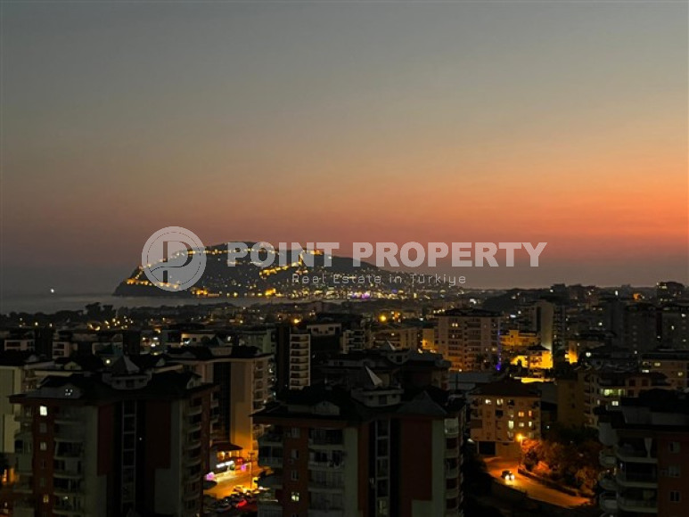 Апартаменты 2+1 с шикарным видом на море и крепость, Джикджилли, Аланья-id-3134-фото-24