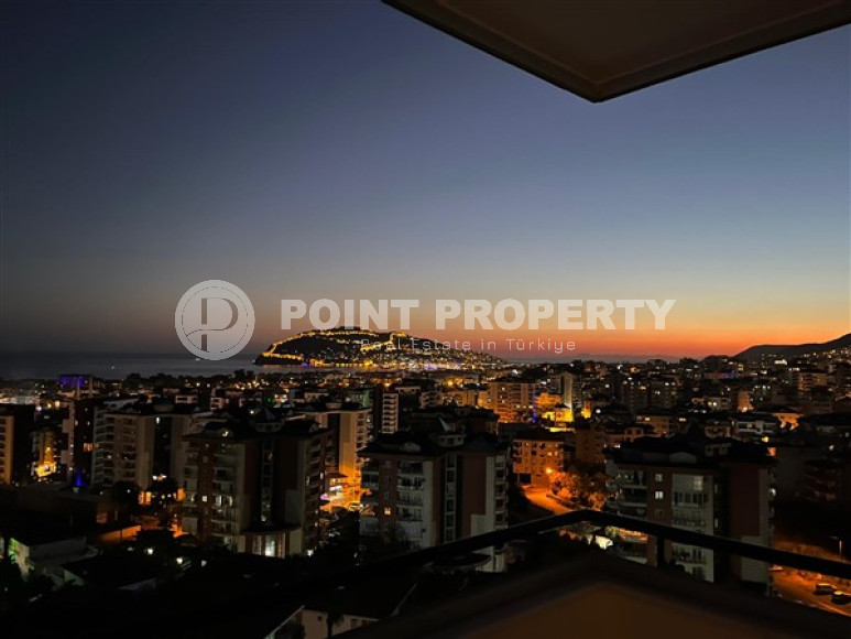 Апартаменты 2+1 с шикарным видом на море и крепость, Джикджилли, Аланья-id-3134-фото-26