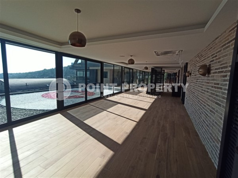 Modern 4+1 villa with an area of 250 m2 in Alanya, Tepe, with the possibility of obtaining citizenship-id-3135-photo-11