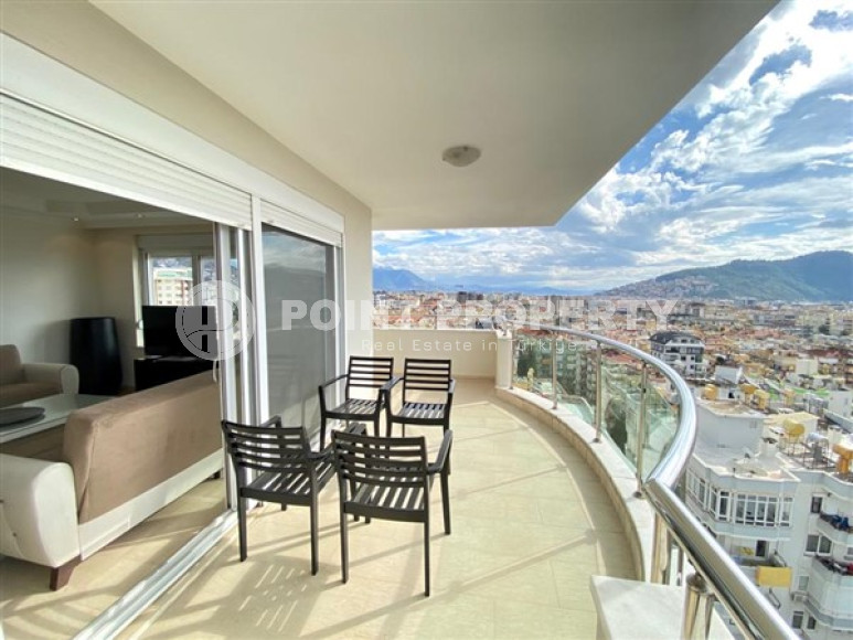 Вместительная двухуровневая квартира 220 м2, центр Аланьи, в 500 метрах от Средиземного моря-id-3136-фото-9