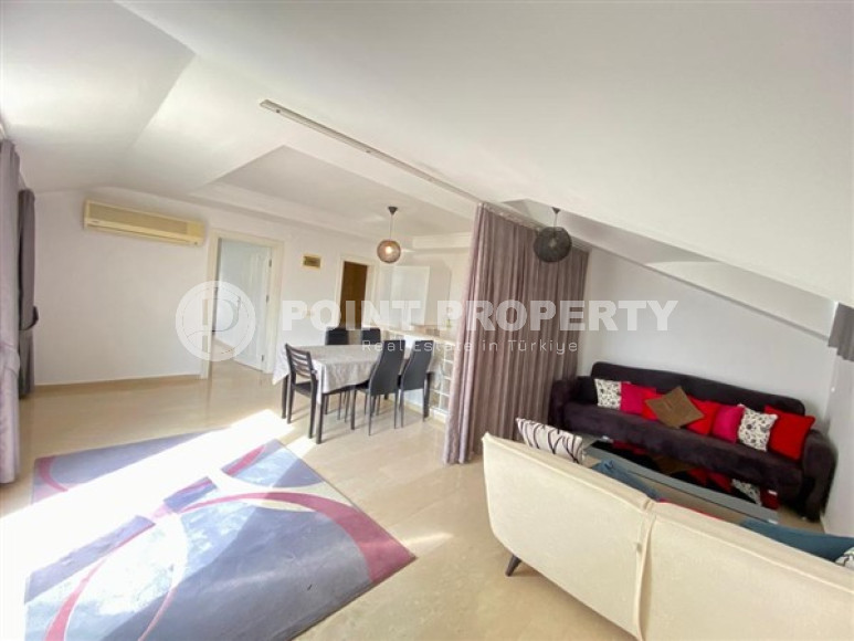 Вместительная двухуровневая квартира 220 м2, центр Аланьи, в 500 метрах от Средиземного моря-id-3136-фото-12