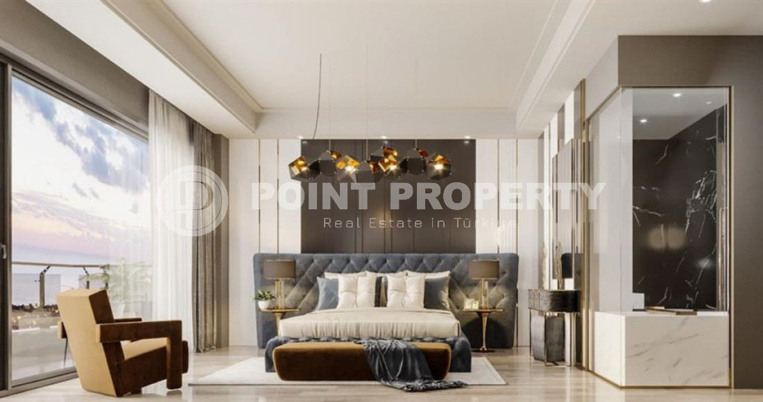 Продаются две люксовые виллы 4+2, с площадью 400 - 450 м2, центр Аланьи, Бекташ-id-3137-фото-2