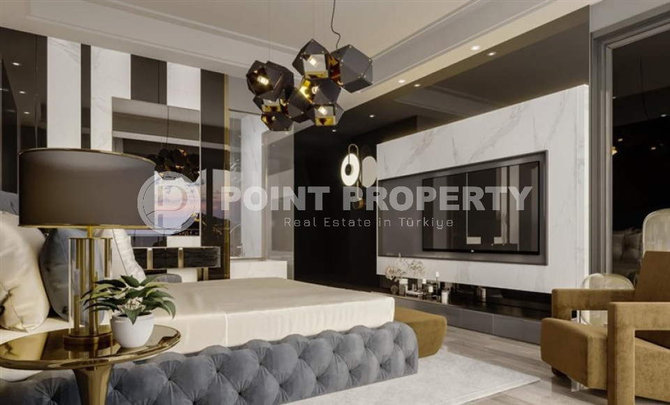 Продаются две люксовые виллы 4+2, с площадью 400 - 450 м2, центр Аланьи, Бекташ-id-3137-фото-4