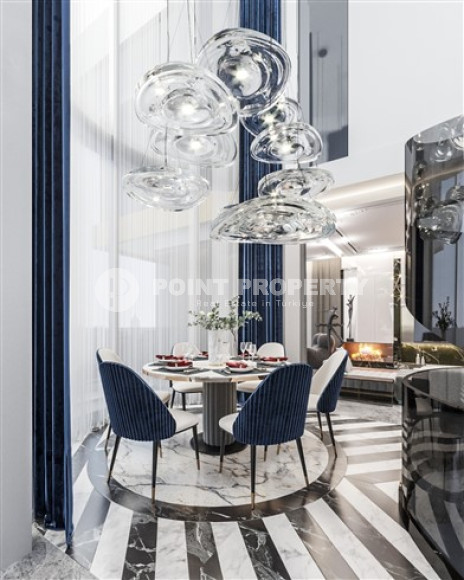 Продаются две люксовые виллы 4+2, с площадью 400 - 450 м2, центр Аланьи, Бекташ-id-3137-фото-5