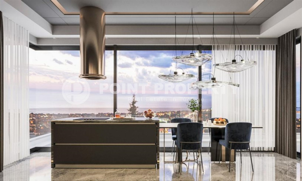 Продаются две люксовые виллы 4+2, с площадью 400 - 450 м2, центр Аланьи, Бекташ-id-3137-фото-6