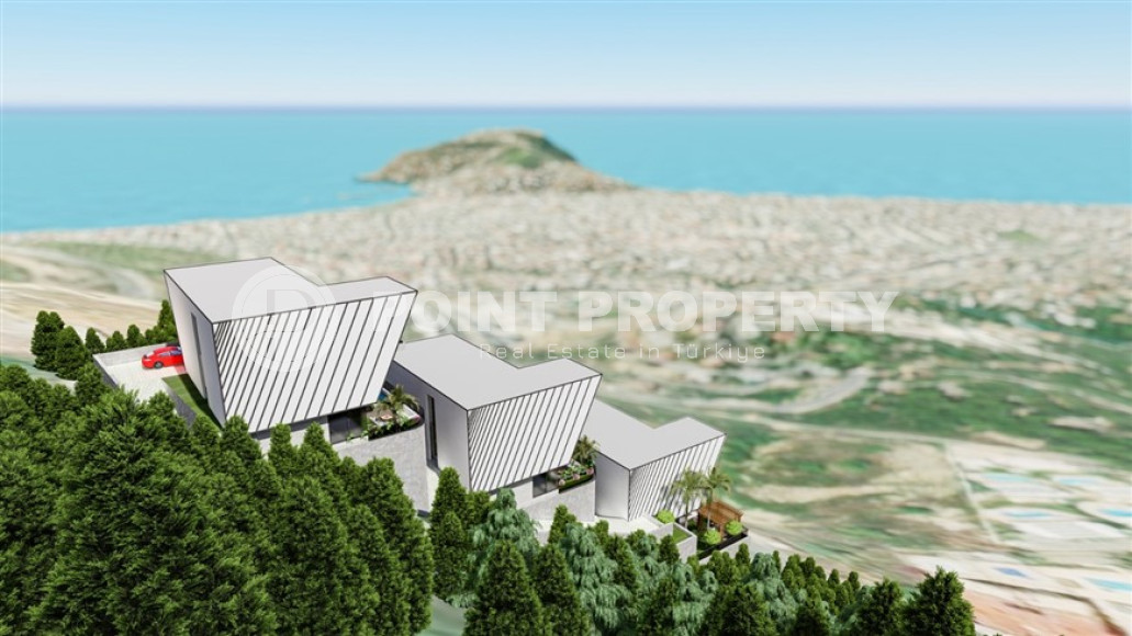 Продаются две люксовые виллы 4+2, с площадью 400 - 450 м2, центр Аланьи, Бекташ-id-3137-фото-16