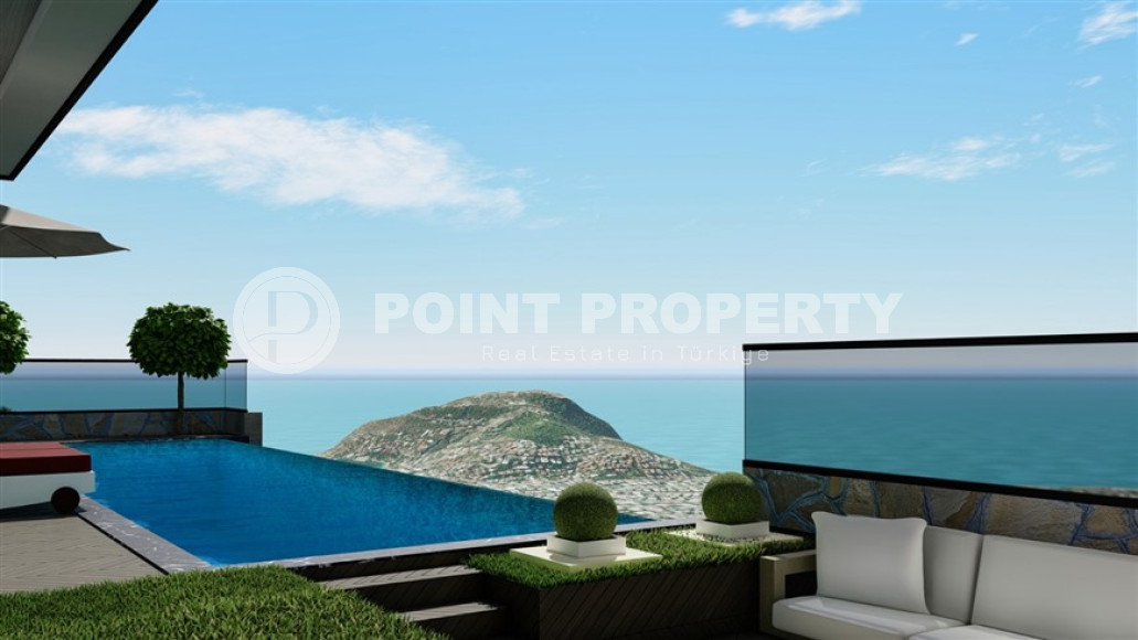 Продаются две люксовые виллы 4+2, с площадью 400 - 450 м2, центр Аланьи, Бекташ-id-3137-фото-18