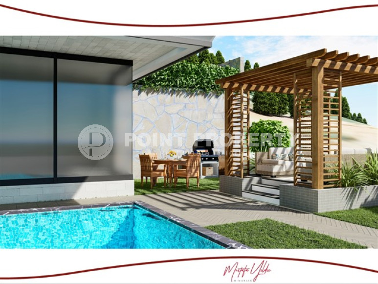 Продаются две люксовые виллы 4+2, с площадью 400 - 450 м2, центр Аланьи, Бекташ-id-3137-фото-20