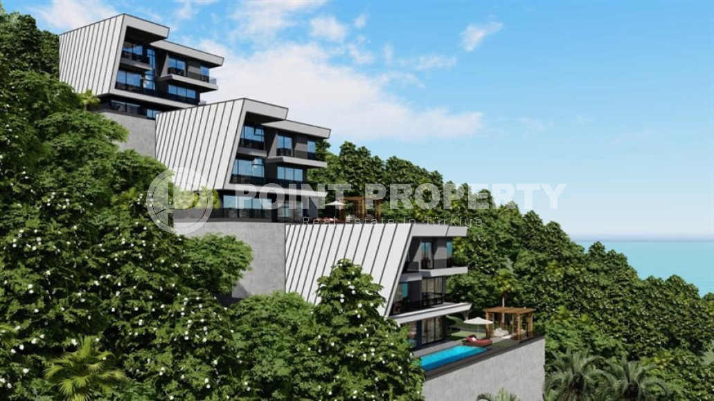 Продаются две люксовые виллы 4+2, с площадью 400 - 450 м2, центр Аланьи, Бекташ-id-3137-фото-25