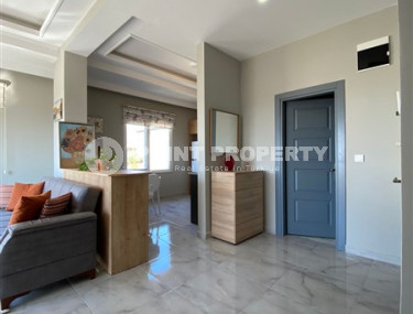 Меблированный дуплекс с двумя спальнями и выходом на террасу, Демирташ, Аланья-id-3139-фото-3