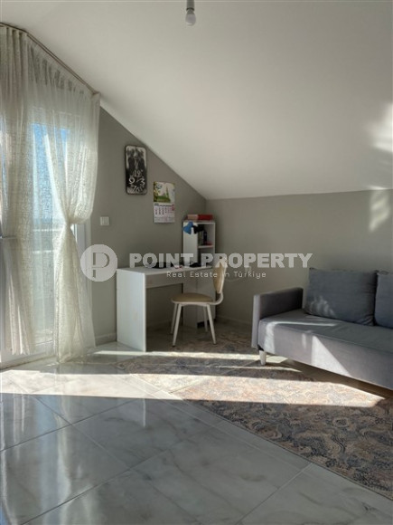 Меблированный дуплекс с двумя спальнями и выходом на террасу, Демирташ, Аланья-id-3139-фото-9