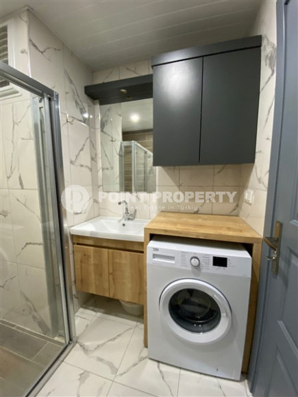 Меблированный дуплекс с двумя спальнями и выходом на террасу, Демирташ, Аланья-id-3139-фото-11