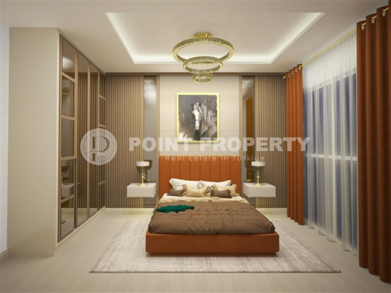 Симпатичные апартаменты 1+1 стандартной площади в новом доме Махмутлара, Аланья-id-3140-фото-1