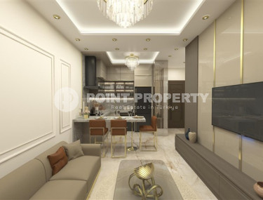 Nice 1+1 standard size apartment in a new building in Mahmutlar, Alanya-id-3140-photo-2