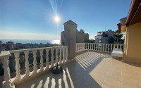 Three-storey villa with four bedrooms, a terrace and sea views, Kestel, Alanya-id-3141-photo-9