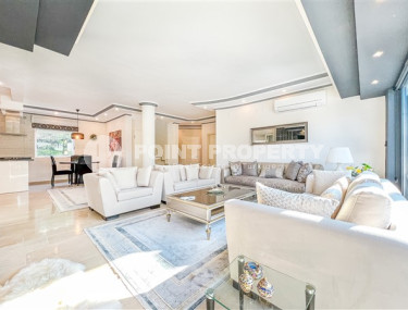 Элегантная вилла 3+1 с большим балконом и собственным участком 400 м², Каргыджак, Аланья-id-3142-фото-2