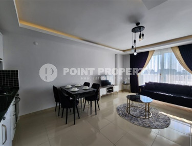 Двухкомнатная квартира площадью 80 м² на 9 этаже комплекса в 400 метрах от моря, Махмутлар, Аланья-id-3143-фото-2