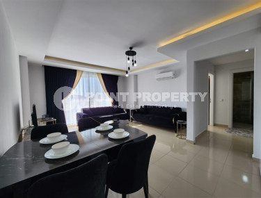 Двухкомнатная квартира площадью 80 м² на 9 этаже комплекса в 400 метрах от моря, Махмутлар, Аланья-id-3143-фото-3