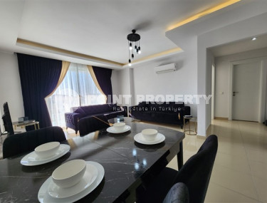 Двухкомнатная квартира площадью 80 м² на 9 этаже комплекса в 400 метрах от моря, Махмутлар, Аланья-id-3143-фото-5