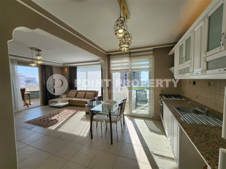 Nice furnished 2+1 apartment with three balconies in a complex near the sea, Mahmutlar, Alanya-id-3144-photo-7