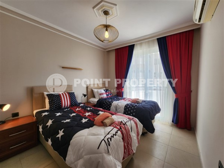 Nice furnished 2+1 apartment with three balconies in a complex near the sea, Mahmutlar, Alanya-id-3144-photo-11