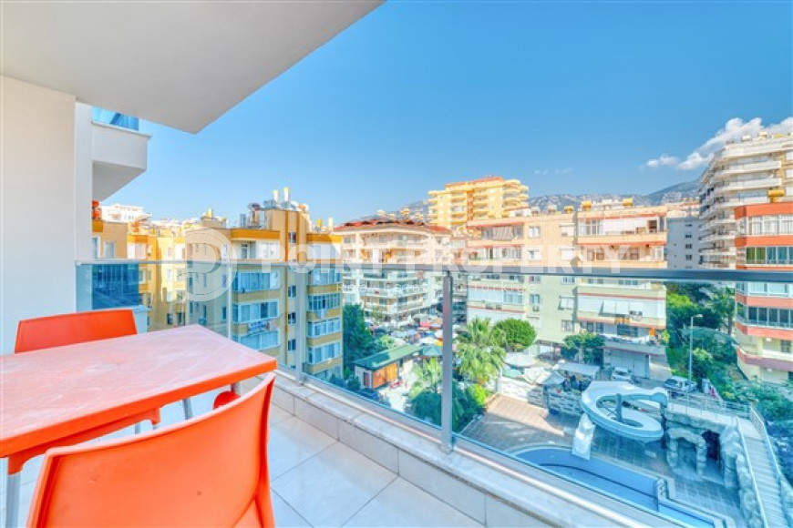 Lovely 2+1 apartment in white and gold tones, on the second line from the sea, Mahmutlar, Alanya-id-3145-photo-19