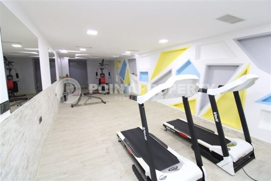 Lovely 2+1 apartment in white and gold tones, on the second line from the sea, Mahmutlar, Alanya-id-3145-photo-28