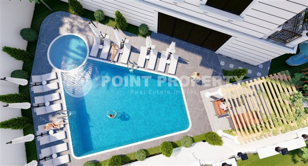 Двухкомнатная квартира 1+1 в новом доме в Чиплаклы, верхняя Оба, Аланья-id-3147-фото-3