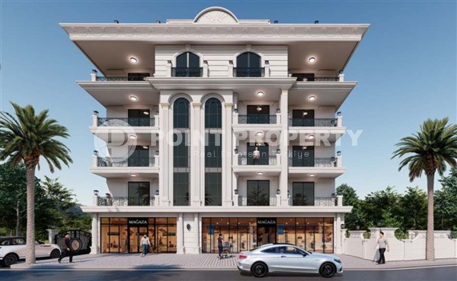 Двухкомнатная квартира 1+1 в новом доме в Чиплаклы, верхняя Оба, Аланья-id-3147-фото-4