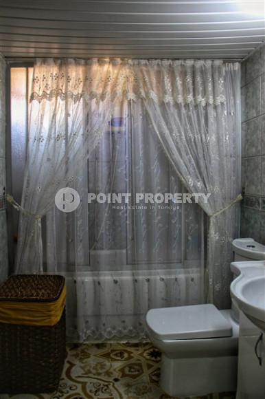 Трёхкомнатная квартира 120 м² с ремонтом в турецком стиле и отдельной кухней, рядом с пляжем Клеопатры, район пещеры Дамлаташ, Аланья-id-3148-фото-15