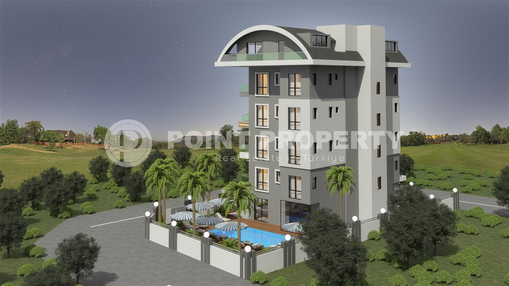 Residential complex under construction in the European region of Oba.-id-1033-photo-1