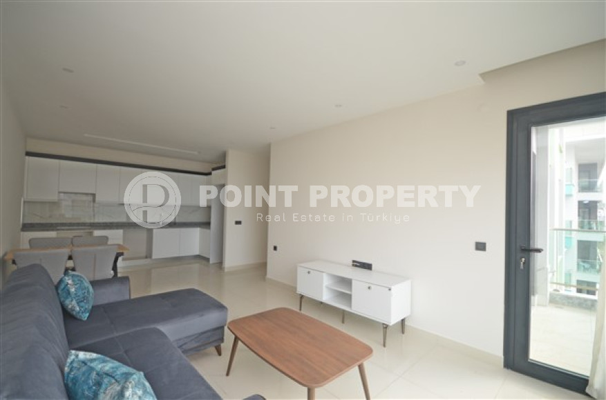 Светлая квартира 2+1 в комплексе 2021 года, район Каргыджак, Аланья-id-3151-фото-6