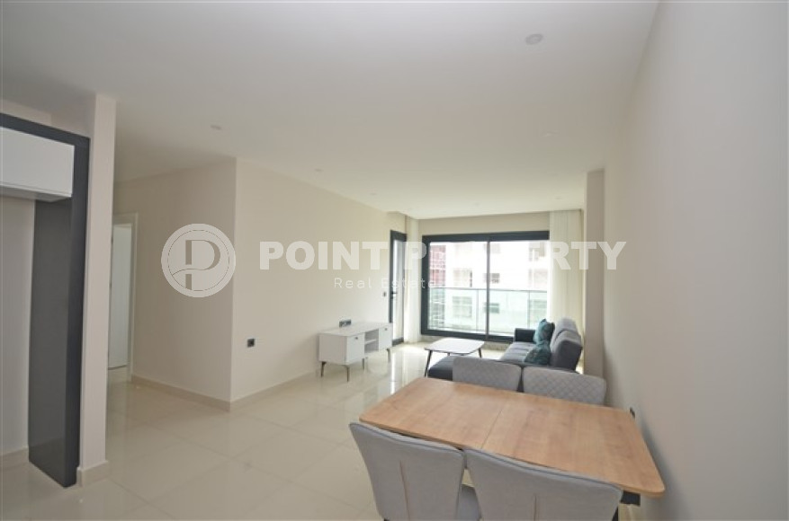 Светлая квартира 2+1 в комплексе 2021 года, район Каргыджак, Аланья-id-3151-фото-10