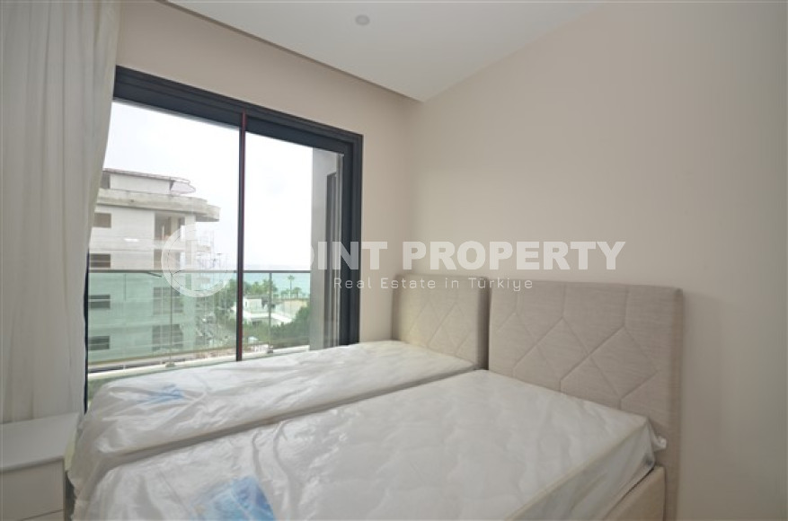 Светлая квартира 2+1 в комплексе 2021 года, район Каргыджак, Аланья-id-3151-фото-11