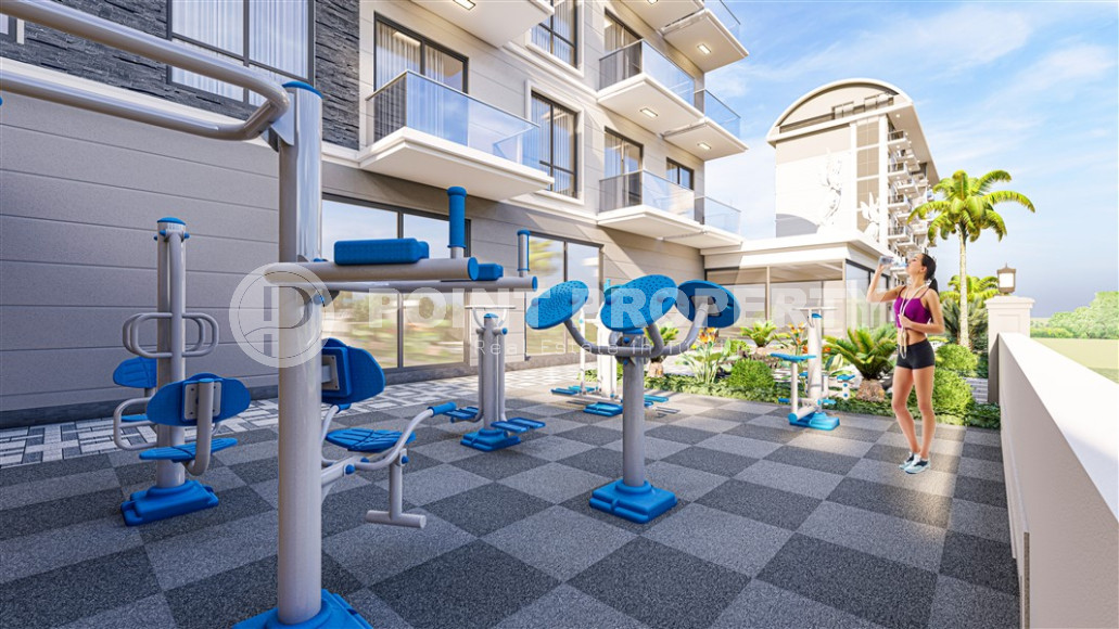 Высоколиквидная недвижимость в тихом и спокойном районе Алании, в Паяллар. Квартиры и пентхаусы 1+1, 2+1, 3+1, 54 - 173м2.-id-1280-фото-6