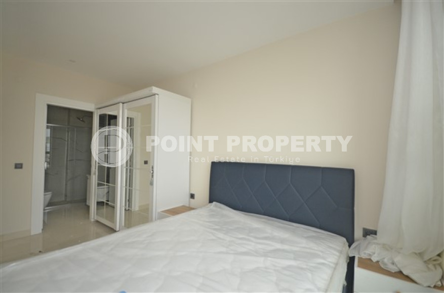 Светлая квартира 2+1 в комплексе 2021 года, район Каргыджак, Аланья-id-3151-фото-21