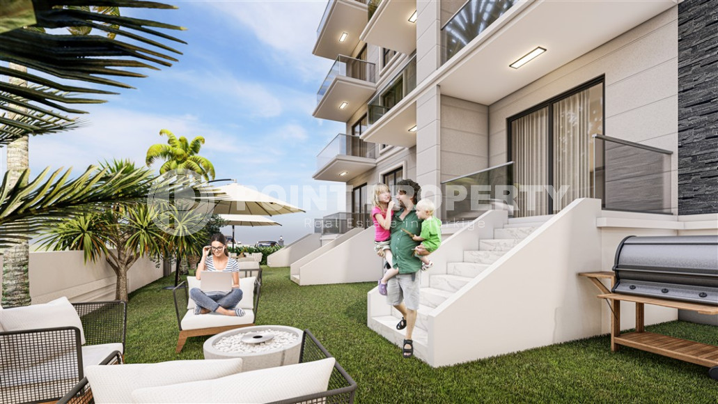 Высоколиквидная недвижимость в тихом и спокойном районе Алании, в Паяллар. Квартиры и пентхаусы 1+1, 2+1, 3+1, 54 - 173м2.-id-1280-фото-7